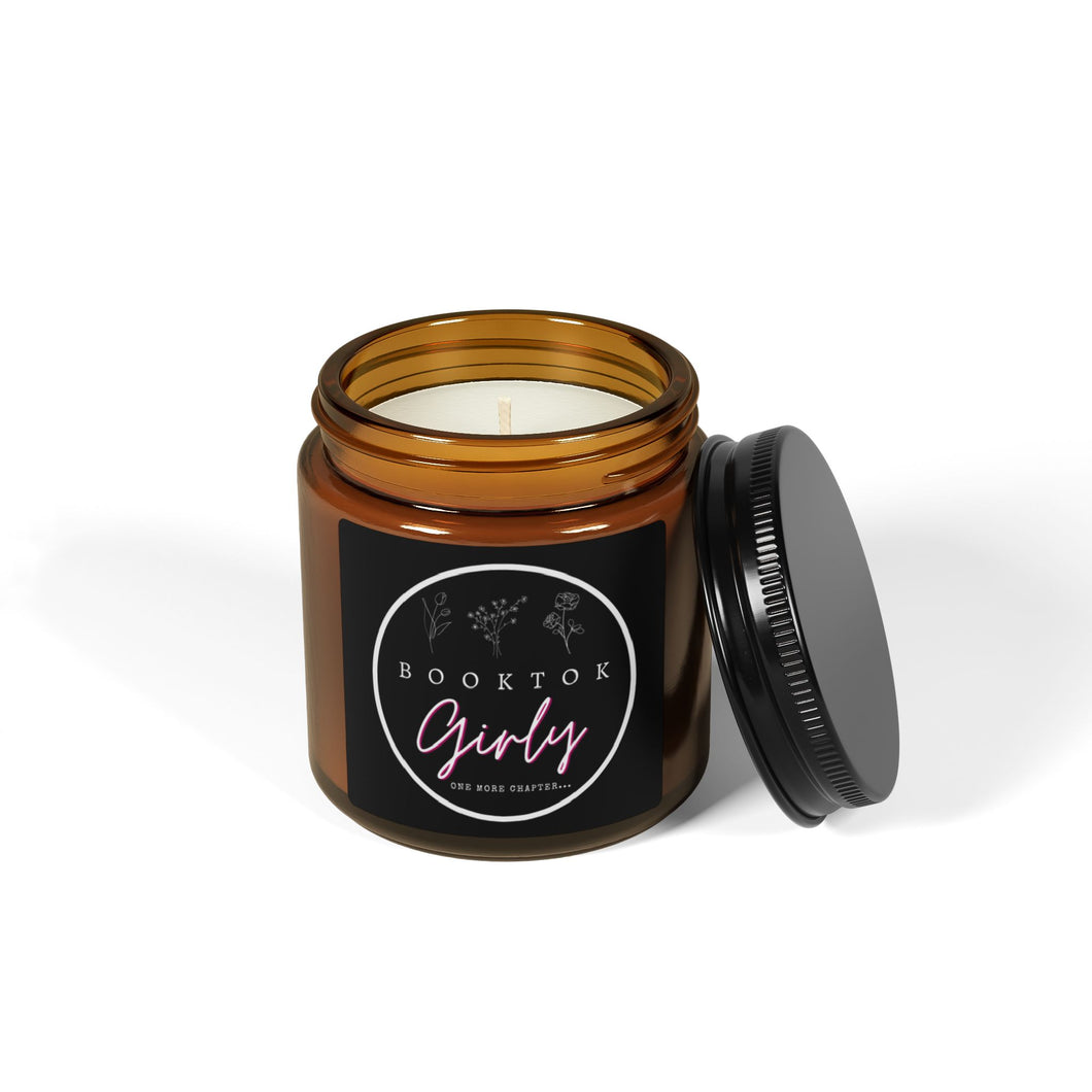 BOOKTOK Scented Soy Candle (Multi-Size, Amber Jar)