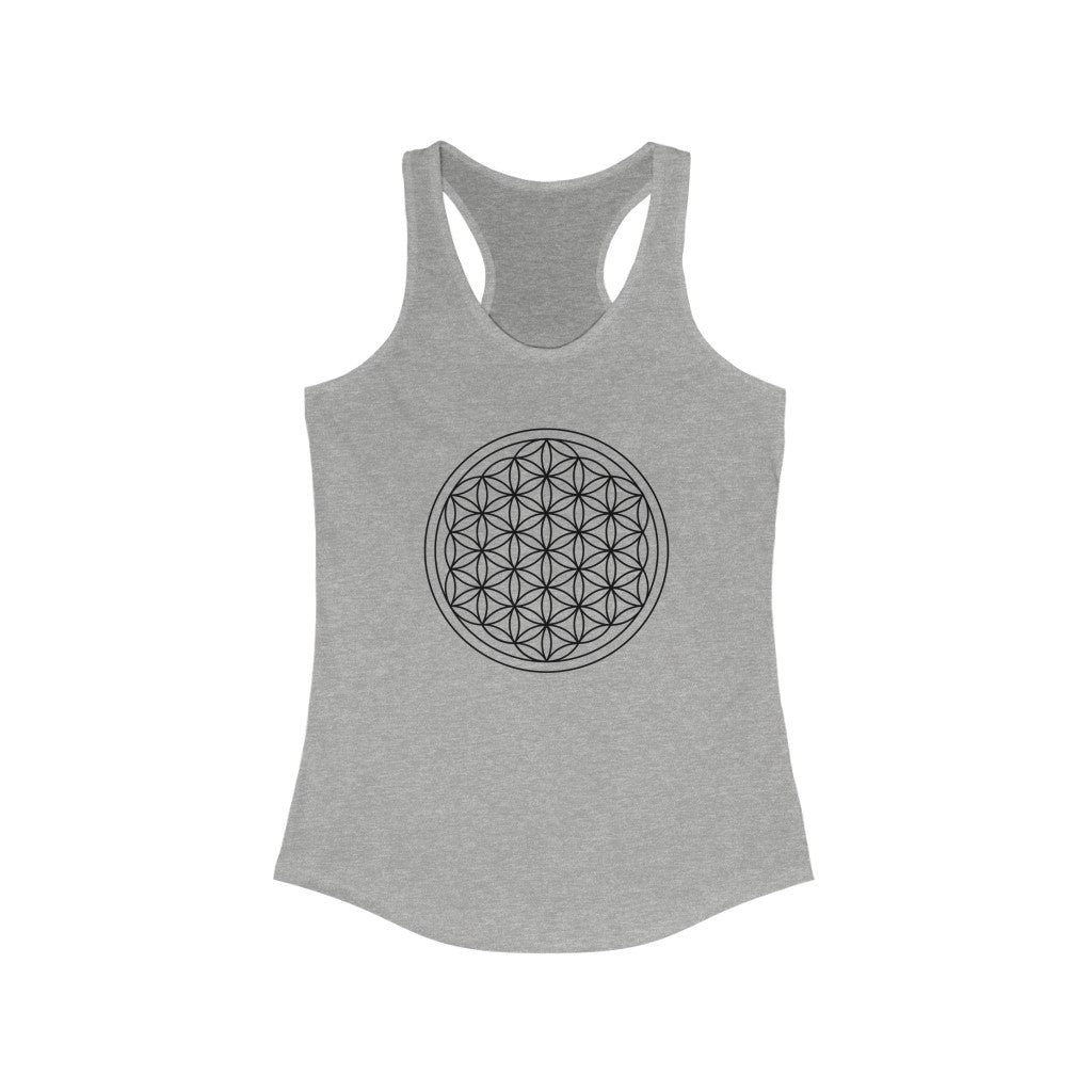 Women's Flower of Life  Racerback Tank