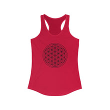 Load image into Gallery viewer, Women&#39;s Flower of Life  Racerback Tank
