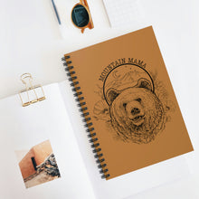 Load image into Gallery viewer, MOUNTAIN MAMA Spiral Notebook - Ruled Line
