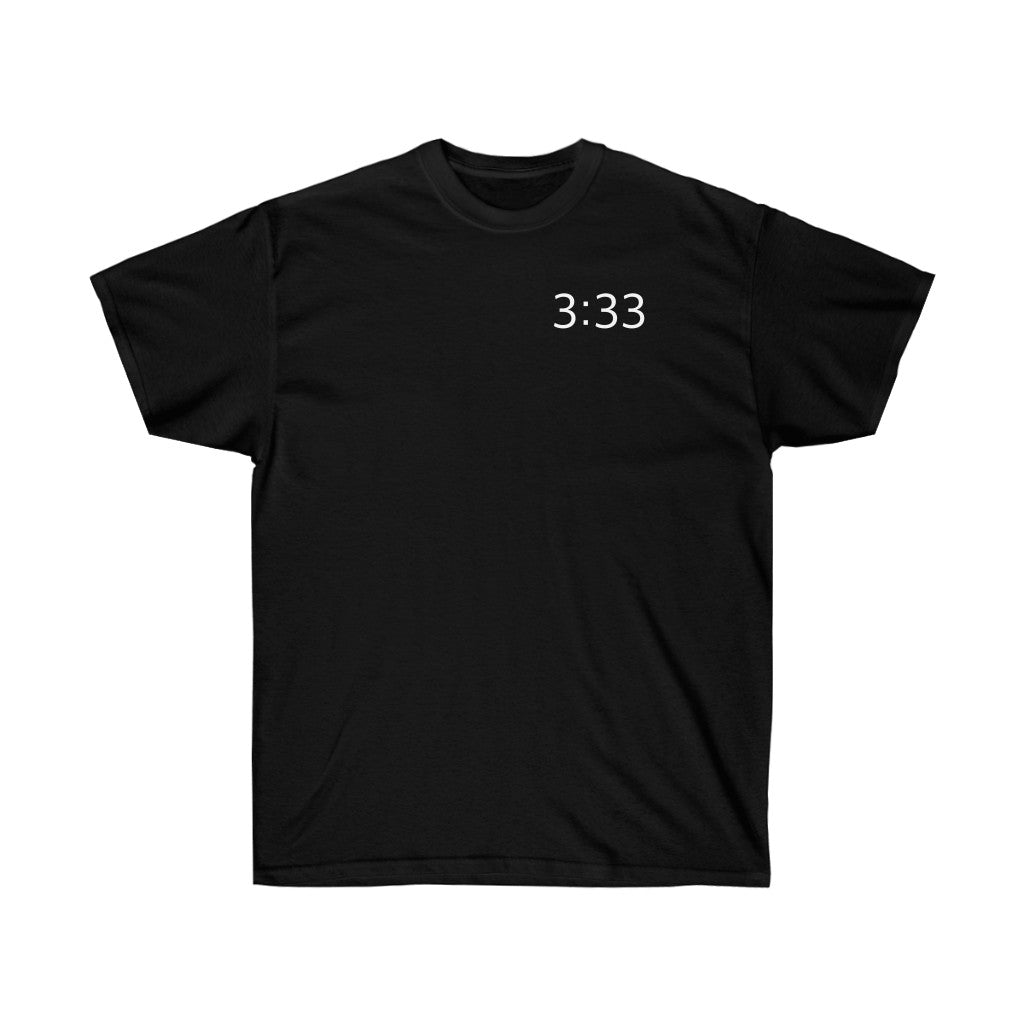 3:33 Angel Number Cotton Tee