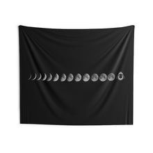 Load image into Gallery viewer, Indoor Moon Phase Wall Tapestries
