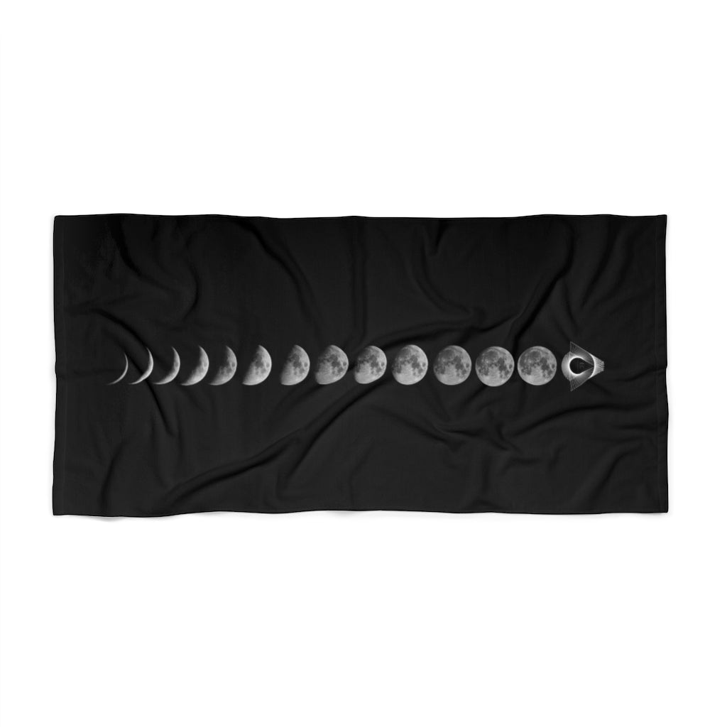 MOON PHASE Beach Towel