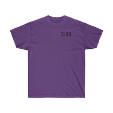 Load image into Gallery viewer, 3:33 Angel Number Cotton Tee
