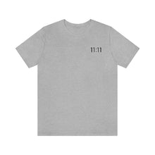 Load image into Gallery viewer, 11:11 Angel Number Unisex Short Sleeve Tee
