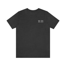 Load image into Gallery viewer, 11:11 Angel Number Unisex Short Sleeve Tee
