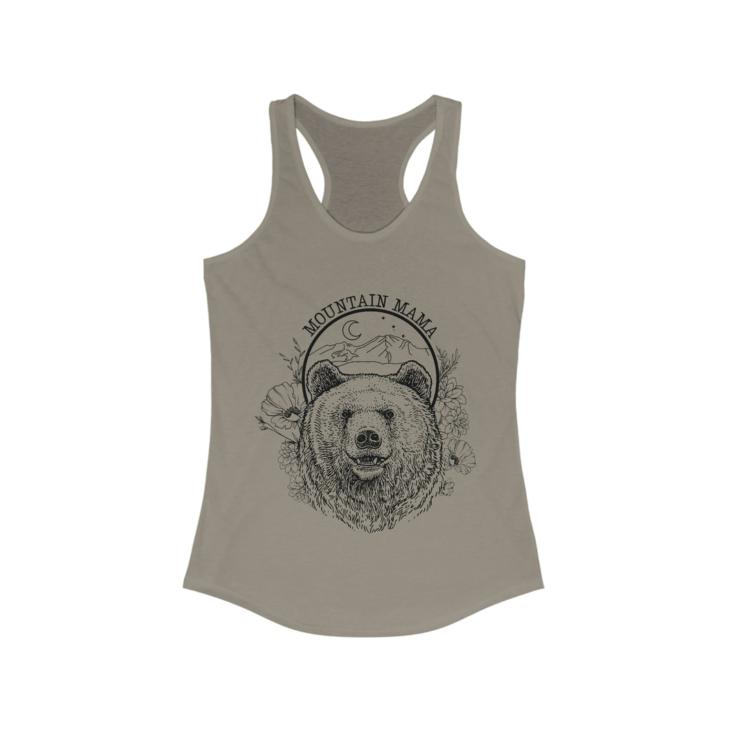 MOUNTAIN MAMA Racerback Tank