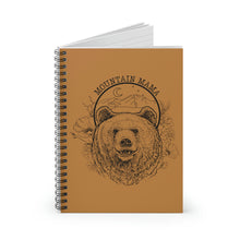 Load image into Gallery viewer, MOUNTAIN MAMA Spiral Notebook - Ruled Line
