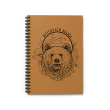 Load image into Gallery viewer, MOUNTAIN MAMA Spiral Notebook - Ruled Line
