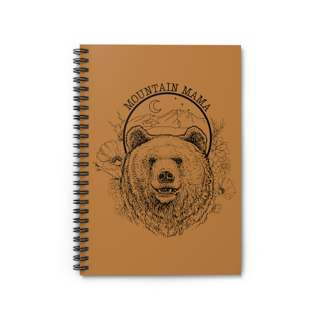 MOUNTAIN MAMA Spiral Notebook - Ruled Line